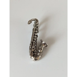 Silver Steed Saxophone Silver Pendant Pendant