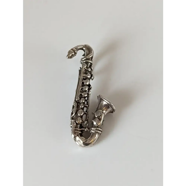 Silver Steed Saxophone Silver Pendant Pendant