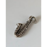 Silver Steed Saxophone Silver Pendant Pendant