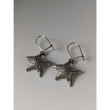 Silver Steed Sea Star Dropped Earrings Earrings