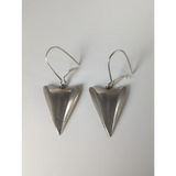 Silver Steed Shamrock Leaf Dropped Earrings Earrings