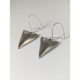 Silver Steed Shamrock Leaf Dropped Earrings Earrings