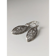 Silver Steed Shield Dropped Earrings Earrings
