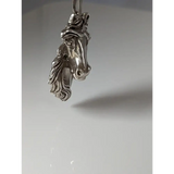 Silver Steed Signature Horse head Pendant pendant