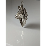 Silver Steed Signature Horse head Pendant pendant