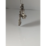 Silver Steed Signature Horse head Pendant pendant