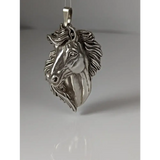 Silver Steed Signature Horse head Pendant pendant
