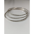 Silver Steed Slim Vine Silver Bangle Bracelets
