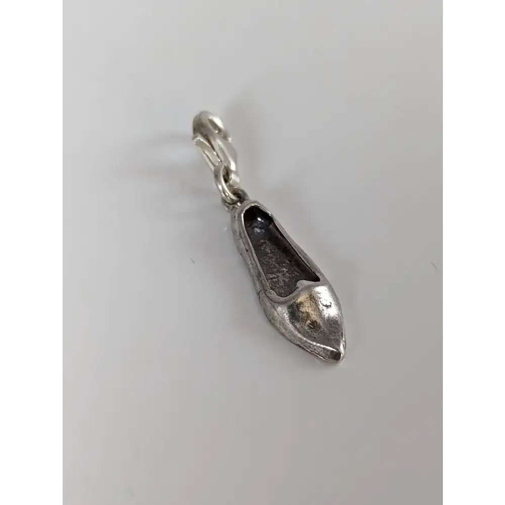 Silver Steed Slipper Silver Charm Charms