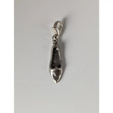 Silver steed slipper silver charm is a silver-colored metal slipper silver charm with a lobster clasp attached