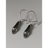 Silver Steed Slipper Silver Dropped Earrings Earrings