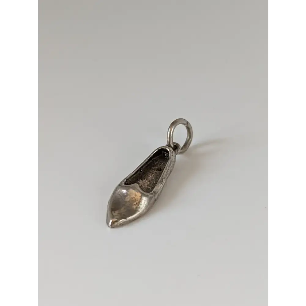 Silver Steed Slipper Silver Pendant Pendant