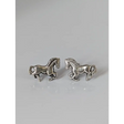Silver Steed Small Silver Horse Stud Earrings 2 Earrings
