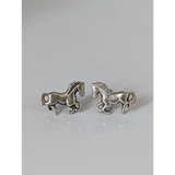 Silver Steed Small Silver Horse Stud Earrings 2 Earrings