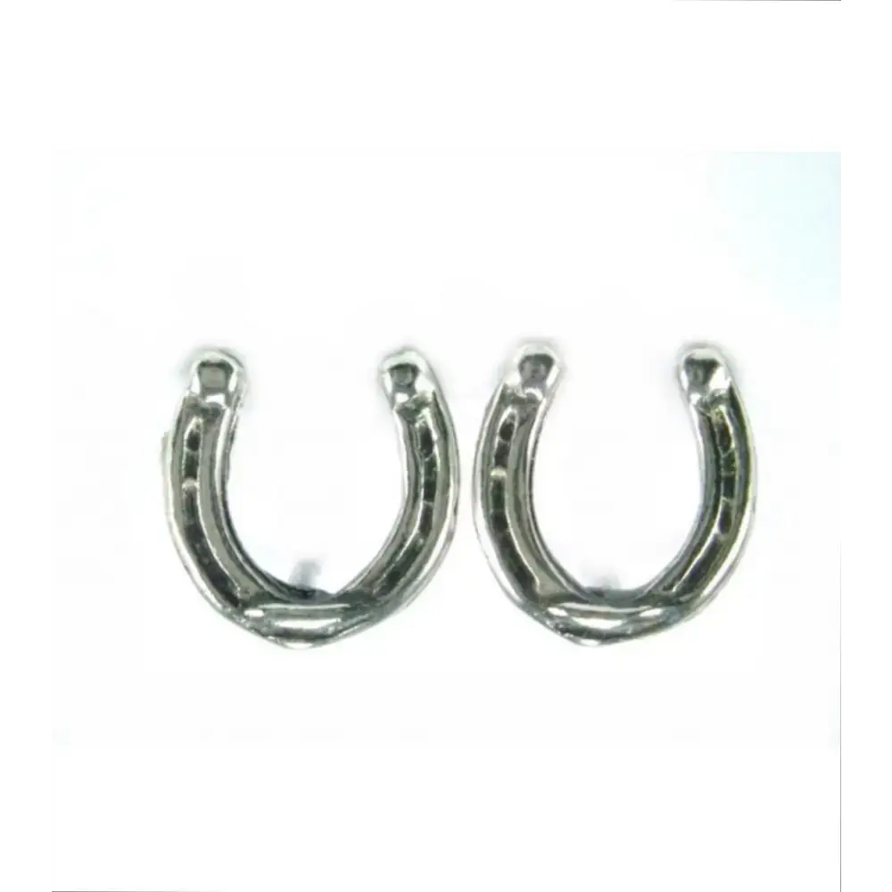 Silver Steed Small Horseshoe Stud Earrings 1 Earrings