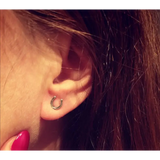 Silver Steed Small Horseshoe Stud Earrings 1 Earrings