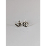 Silver Steed Small Horseshoe Stud Earrings 1 Earrings