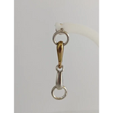 Silver Steed Snaffle Bit Stud Earrings Silver Earrings