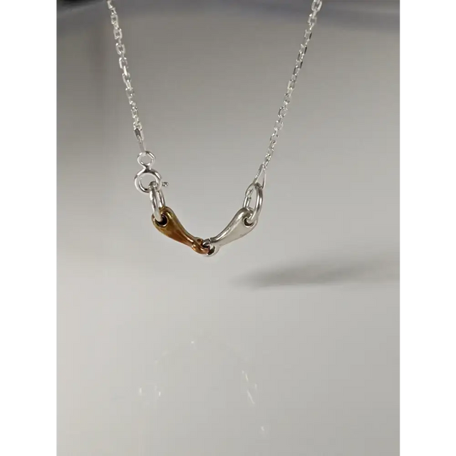 Silver Steed Snaffle Necklace Bronze/Silver Necklaces