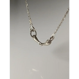Silver Steed Snaffle Necklace Bronze/Silver Necklaces