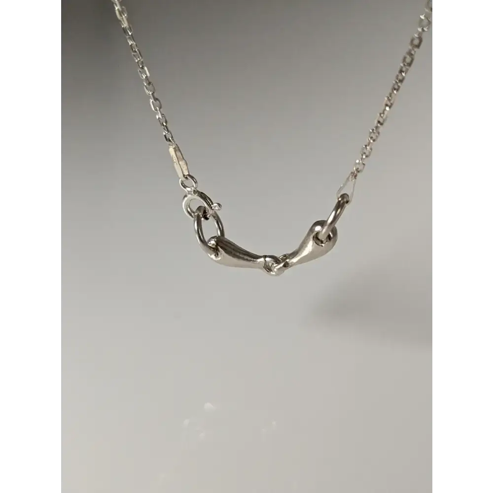 Silver Steed Snaffle Necklace Bronze/Silver Necklaces