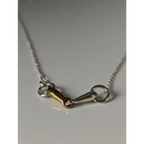 Silver Steed Snaffle Necklace Bronze/Silver Necklaces