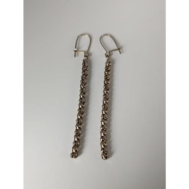 Silver Steed Snake Chain Dropped Earrings Earrings