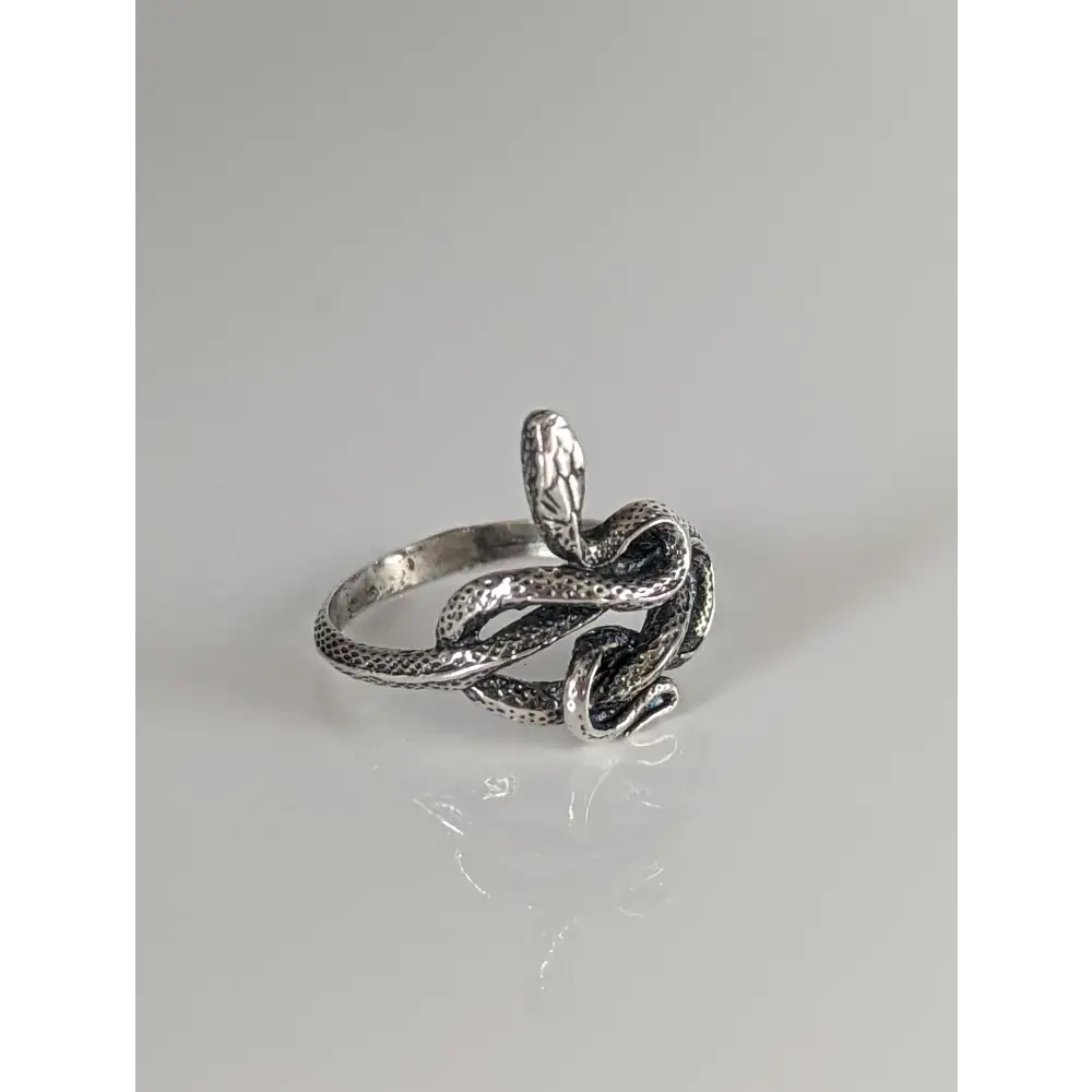 Silver Steed Snake Silver Ring R Rings