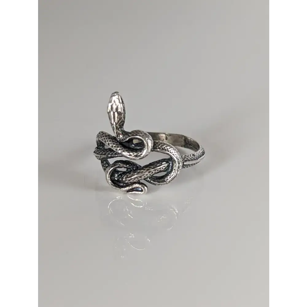 Silver Steed Snake Silver Ring R Rings