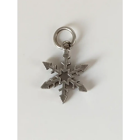 Silver Steed Snowflake Silver Pendant Pendant