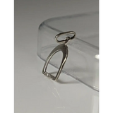 Silver Steed Stirrup Silver Pendant Pendant
