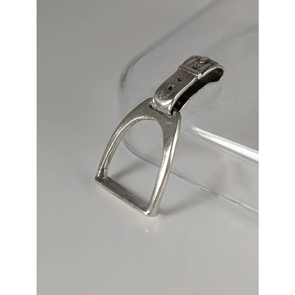 Silver Steed Stirrup Silver Pendant Silver Pendant