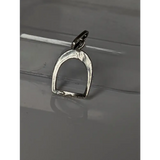 Silver Steed Stirrup Silver Pendant Pendant