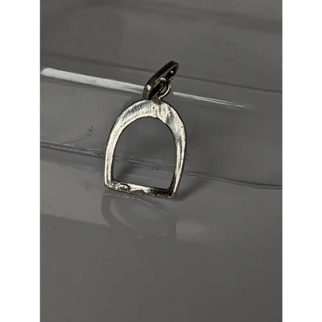 Silver Steed Stirrup Silver Pendant Pendant