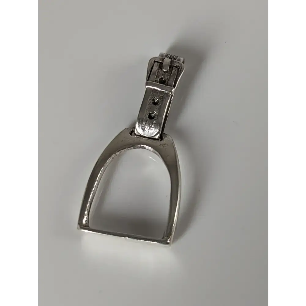 Silver Steed Stirrup Silver Pendant Silver Pendant