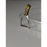 Silver Steed Stirrup Silver Pendant Bronze Pendant