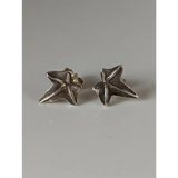 Silver Steed Sweetgum Leaf Stud Earrings Earrings