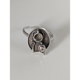 Silver Steed Tea Tray Silver Ring P Rings