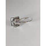 Silver steed teapot silver ring in silver metal featuring a detailed miniature lantern design with handle and spout