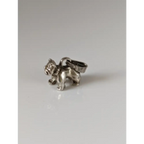 Silver Steed Terrier Silver Pendant Pendant
