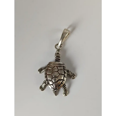 Silver Steed Tortoise Silver Pendant Pendant