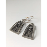 Silver Steed Treasured Rose Dropped Earrings Earrings