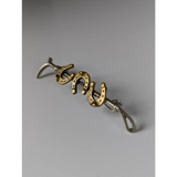 Silver Steed Triple Shoe & Cane Brooch / Stock Tie Pin Reverse Brooches