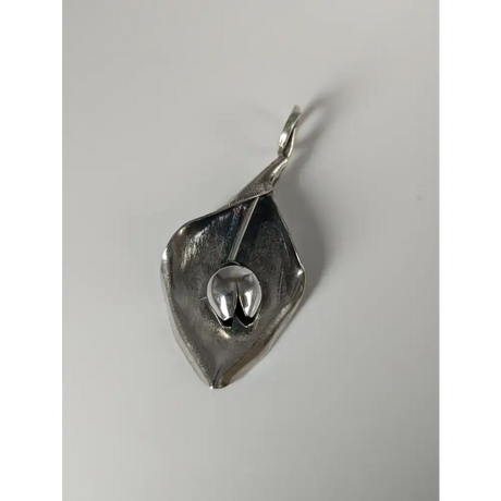 Silver Steed Tulip Pendant Large Pendant