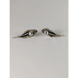 Silver Steed Tulip Stud Earrings Earrings