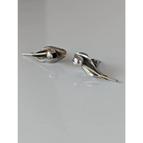 Silver Steed Tulip Stud Earrings Earrings
