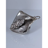 Silver Steed Unique, Extravagant Leaf Rings with motive Roses Rings