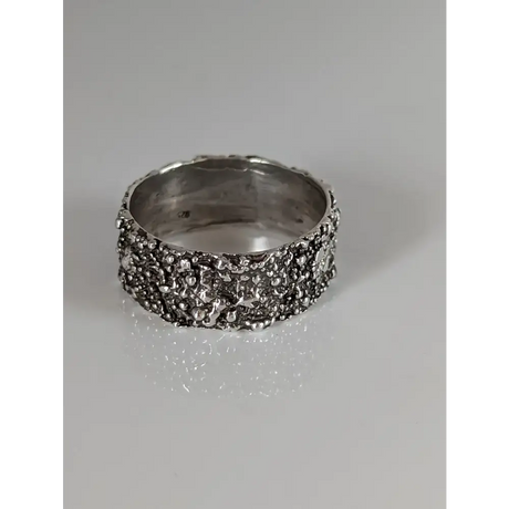 Silver Steed Unique Structure Ring R Rings