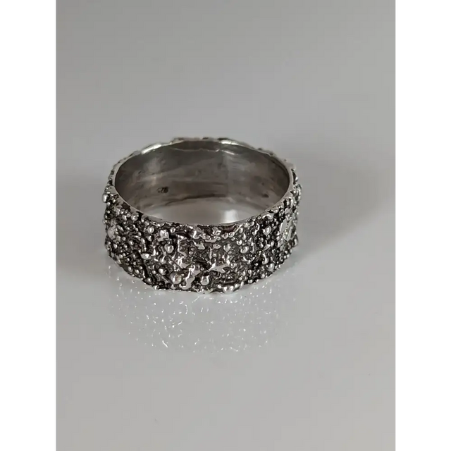 Silver Steed Unique Structure Ring R Rings