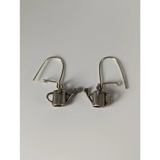 Silver Steed Watering Can Silver Dropped Earrings Earrings